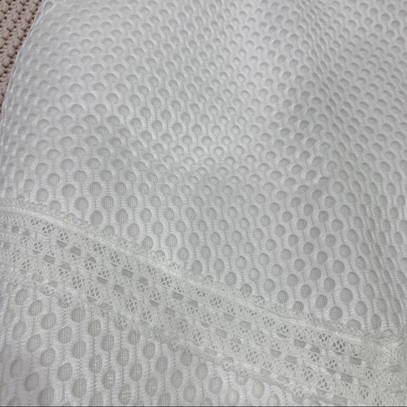 Bebe white mesh midi skirt - Picture 2 of 4